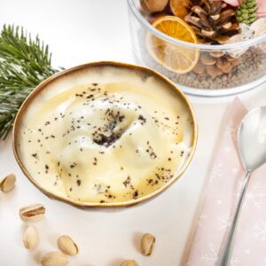 Mákos guba vanília öntéssel